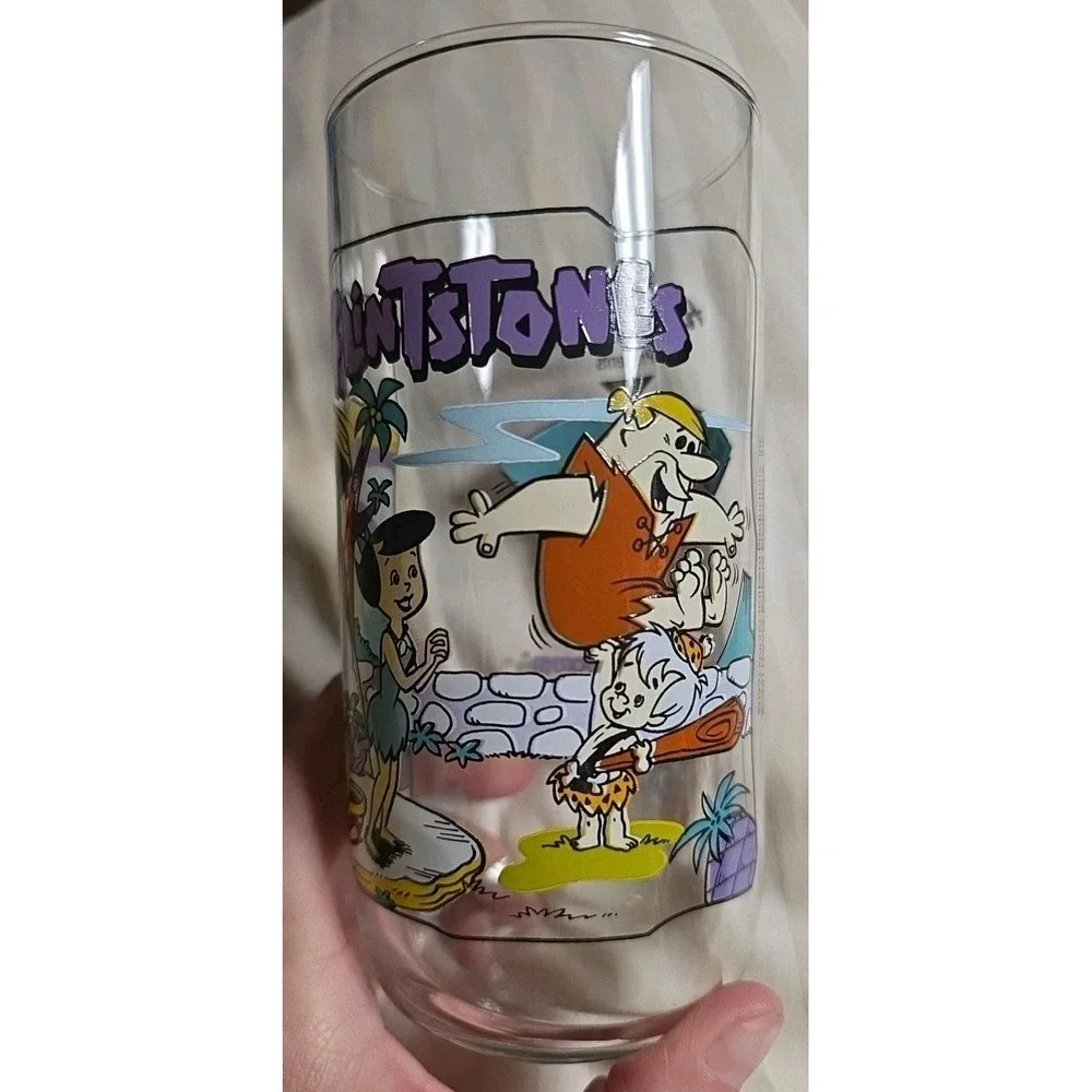 Hardee's The Flintstones First 30 Years Glass 